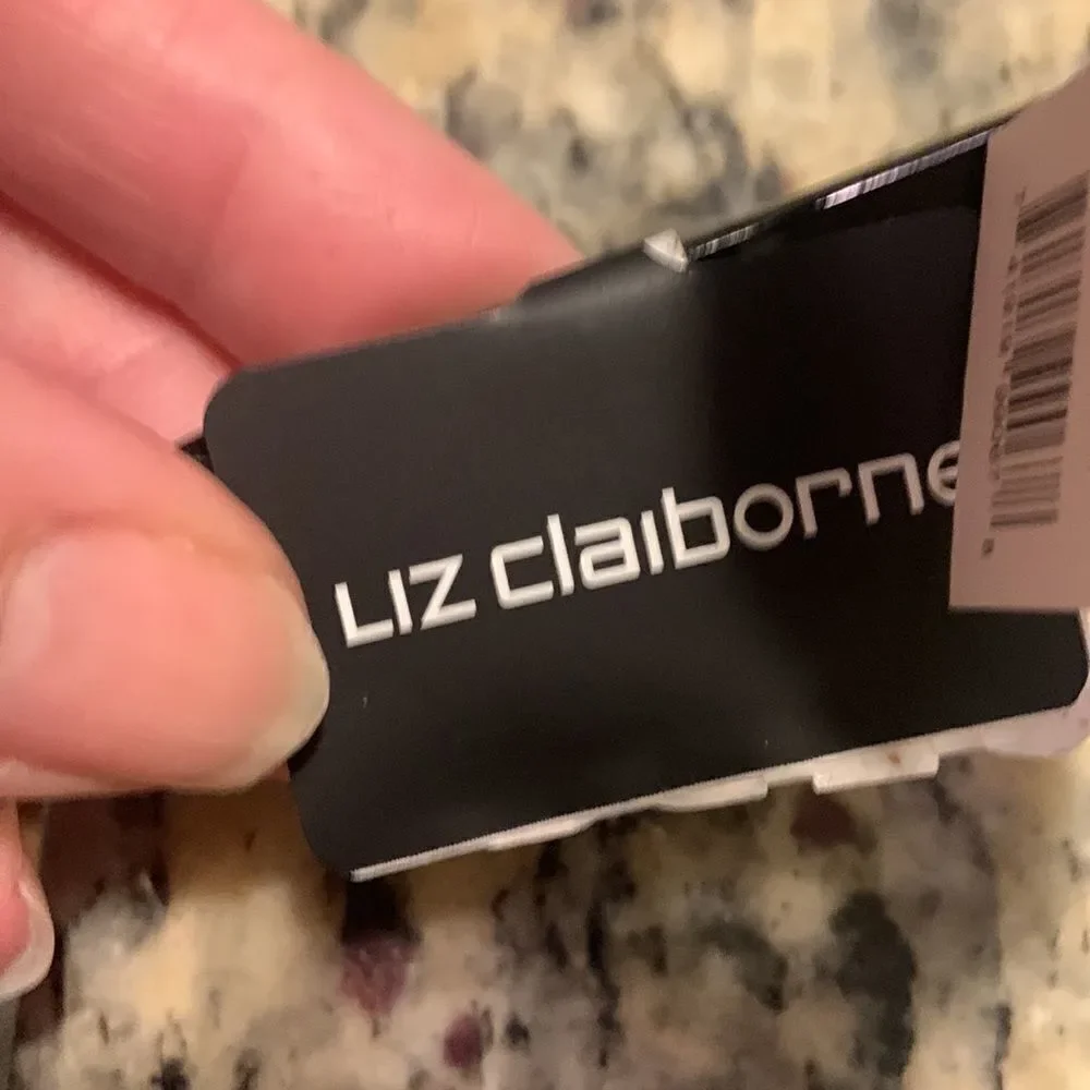 NWT Liz Claiborne sunglasses black no flaws